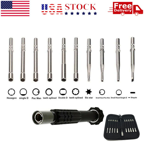10 Pcs Carburetor Adjustment Tool Screwdriver Kit for Common 2 Cycle Carburator