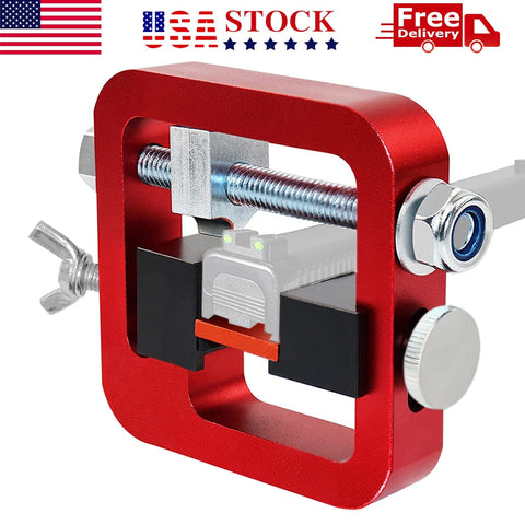 Universal Handguns Sight Pusher Tool Fit For Glocks 1911 Sig and Others Red