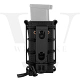 Tactical Scorpion Soft Shell 9mm Pistol Magazine Pouch Carrier Tall W/ Belt Loop