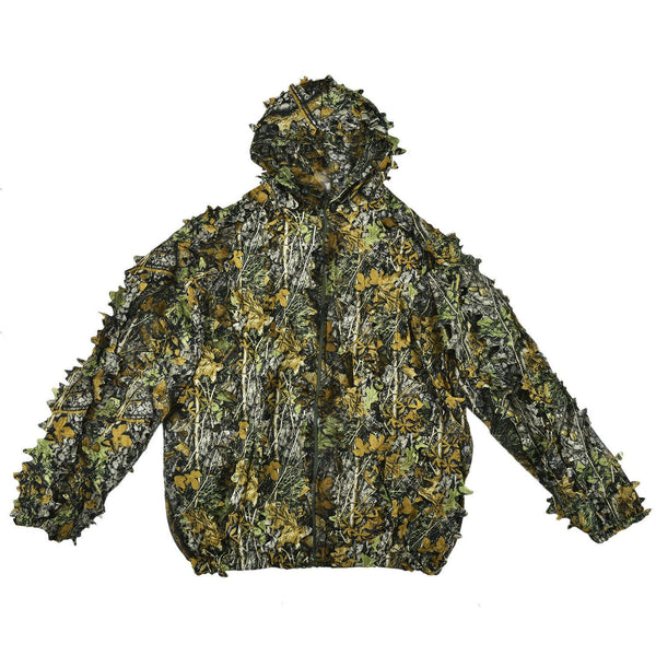 Ensemble Ghillie 3D - Combinaison Sniper Camouflage Jungle/forêt - Taille M/L