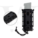 Tactical Scorpion Soft Shell 9mm Pistol Magazine Pouch Carrier Tall W/ Belt Loop