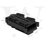 Tactical Scorpion Soft Shell 9mm Pistol Magazine Pouch Carrier Tall W/ Belt Loop