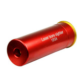 Red Laser Bore Sight 12 Gauge Barrel Cartridge Boresighter for 12ga Shotguns