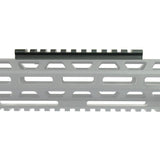 M-Lok 11 Slot Picatinny/Weaver Rail Handguard Section Aluminum 5" - Black