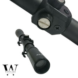 4X20 Scope w/ Ring Mounts Rapid Range Hunting Tactical Rifle Air Gun Crossbow | West Lake Tactical