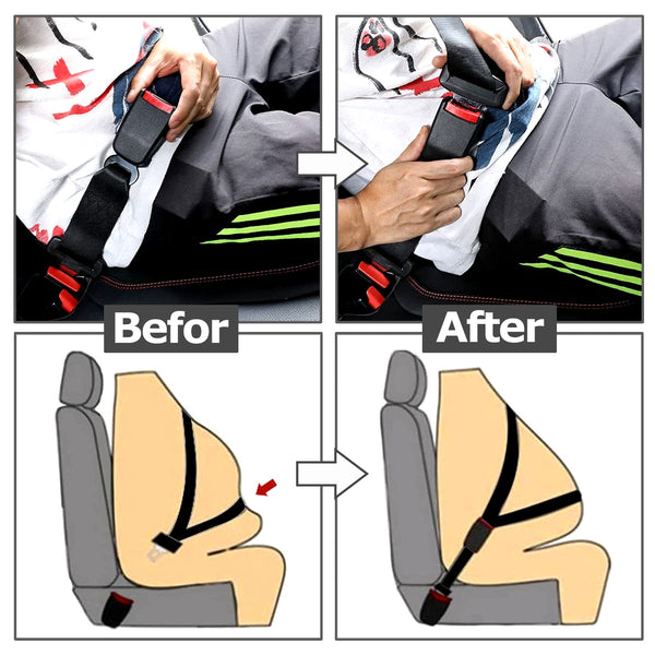 Car Seat Belt Extension – Adjustable for Safety and Comfort - Webre