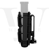 Tactical Scorpion Soft Shell 9mm Pistol Magazine Pouch Carrier Tall W/ Belt Loop