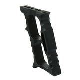 Skeletonized Halo Minivert Style Foregrip Ergonomic Grip for M-Lok Rails