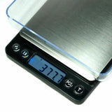 2000g x 0.1g Digital Precision Scale with 4" Platform and Trays - oz g ct gn