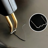 Hot Stapler Car Bumper Fender Fairing Welding Plastic Repair Kit W/ 200 Staples