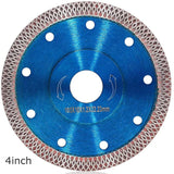 3 PCS Porcelain Tile Turbo Diamond Dry Cutting Saw Blade/Disc Grinder Wheel 4" / 4.5"