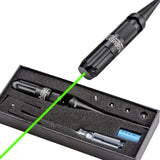 Green Laser BoreSighter Bore Sight kit for .177 to .50 Caliber Rifles & Handguns