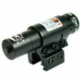 Compact Adjustable Red Dot Laser sight with Mount for 20mm Picatinny-11mm Rails