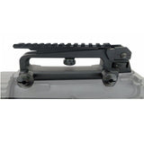 New Weaver Picatinny Rail Flattop QD Quick Release Carry Handle w/ Rear Sight Plus Top Mount