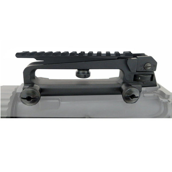 New Weaver Picatinny Rail Flattop QD Quick Release Carry Handle w/ Rear Sight Plus Top Mount