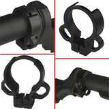 2 Pack Two Point Sling Swivel Ring Mount Clamp On Quick Detach Release Tube Set | West Lake Tactical