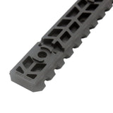 SBGJMY 6pcs Mlok Keymod Handguard Polymer Rail Set,Lightweight Picatinny Rail 3-Slot 5-Slot 7-Slot 9-Slot 11-Slot 13-Slot Tactical Accessories (Black