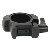 2 PCS Steel Scope Rings Low Picatinny Mount with 30mm / 1" Reducer