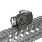 Tactical Flashlight & Red Laser Sight Combo Picatinny Rail Mounted Pistol | West Lake Tactical