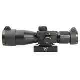 WLT 2.5-10x40IR Rifle Scope Mil-dot illuminated with Red Dot Laser Sight | West Lake Tactical