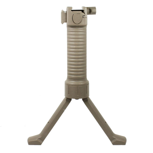 Tactical Picatinny Retractable Foregrip Bipod Reinforced Insect Legs ...