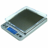 2000g x 0.1g Digital Precision Scale with 4" Platform and Trays - oz g ct gn - West Lake Tactical