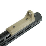 Tactical Fore Grip Foregrip Handstop Fits M-LOK KeyMod Handguard Polymer Tan - West Lake Tactical