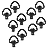 10 PCS Quick Detach D-Loop Set 1" Heavy Duty QD Sling Swivels with Push Button