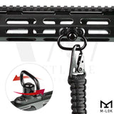 M-LOK Heavy Duty QD Sling Swivel Adapter Mount with Swivel for M-LOK Interface
