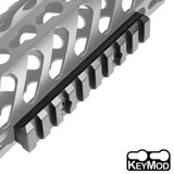 Keymod 11 Slot 5 inch Picatinny Weaver Rail Handguard Section Aluminum