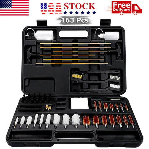 Handgun Cleaning Kit Rifle Pistol Shotgun Firearm Brushes IWB OWB Universal Bore | West Lake Tactical