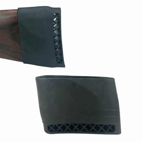 Black Gun Recoil Pad Slip on Recoil Pad Rifle Shotgun Buttstock Protector Rubber | West Lake Tactical