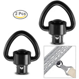 10 PCS Quick Detach D-Loop Set 1" Heavy Duty QD Sling Swivels with Push Button