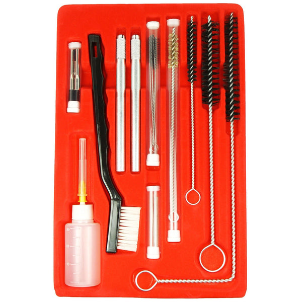 Air Spray Gun Cleaning Kit | 23pc Airbrush Gravity Paint Mini HVLP Detail Set | West Lake Tactical