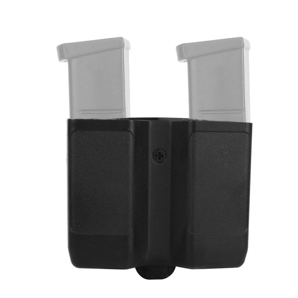 Double Stack Magazine Pouch Belt Mag Holster for 9mm/.40 cal/.357