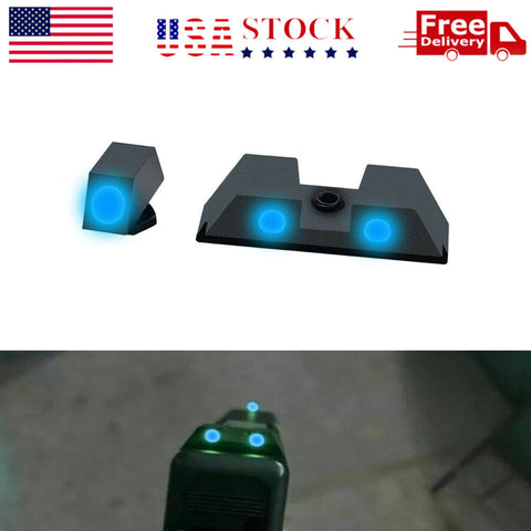 Glow In The Dark Night Sights For GLOCK 17 19 22 23 24 26 27 33 35 37 38 39 44 | West Lake Tactical