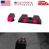 Night Sights Grow In Dark for GLOCK 19 17 20 22 24 26 27 29 30 34 35 36 39 44 45 | West Lake Tactical