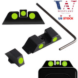 Glow In The Dark Night Sights For GLOCK 17 19 22 23 24 26 27 33 35 37 38 39 44