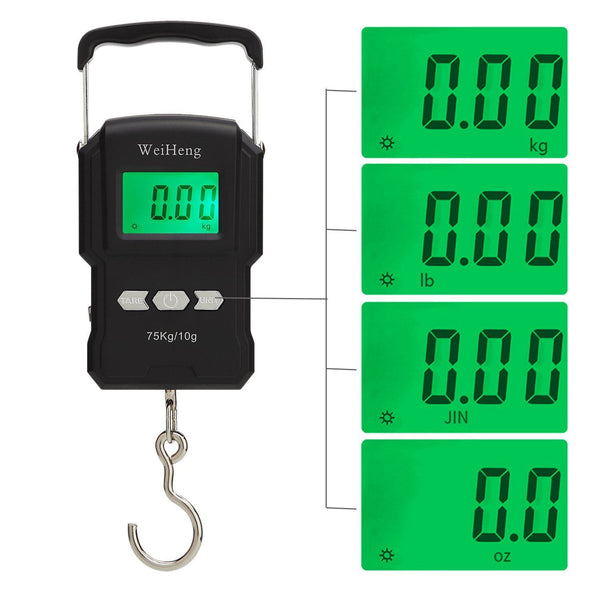 Digital Fish Scale Hanging Scale w/ Built-in – West Lake Tactical
