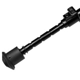 6" to 9" Carbon Fiber Adjustable Spring Return Hunting Rifle Bipod