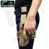 Automatic Loading & Locking Leg Pistol Holster Right Hand for Glock G17 G18 G19 - West Lake Tactical