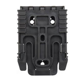 Quick Locking System Kit Adapter Base Quick Release Buckle Set Polymer Black | West Lake Tactical