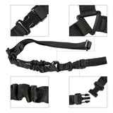 Single Point Gun Rifle Sling Bungee Strap w/ M-LOK Quick Release QD Sling Swivel | West Lake Tactical