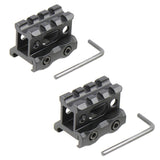 Super Slim Picatinny Riser Mount 1" High 3 Slots Mount 1 inch