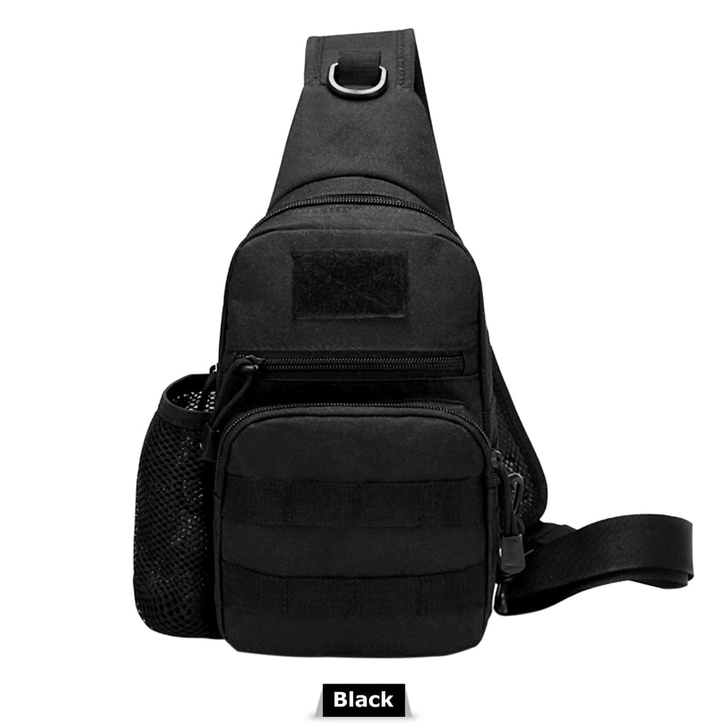 Men Outdoor Tactical Backpack Shoulder Sling Bag Chest Pack Sport Travel  Hiking 3 Colors West Lake Tactical