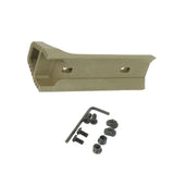 Tactical Fore Grip Foregrip Handstop Fits M-LOK KeyMod Handguard Polymer Tan - West Lake Tactical
