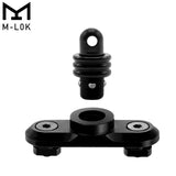 M-LOK HD QD Sling Mount Swivel With Quick Detach Stud Attachment + Sling Swivel | West Lake Tactical