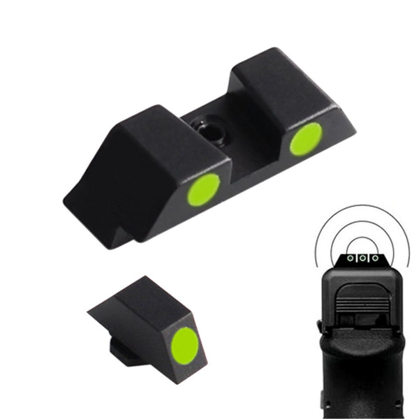 Glow In The Dark Night Sights For GLOCK 17 19 22 23 24 26 27 33 35 37 38 39 44