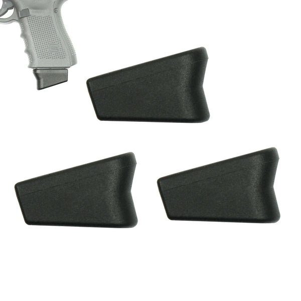 Pack of 3 Glock Compatible (+2) 9mm Magazine Extensions - West Lake Tactical
