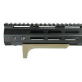 Tactical Fore Grip Foregrip Handstop Fits M-LOK KeyMod Handguard Polymer Tan - West Lake Tactical